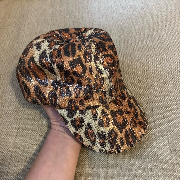 Accessories - Cheetah animal print Y2K hat